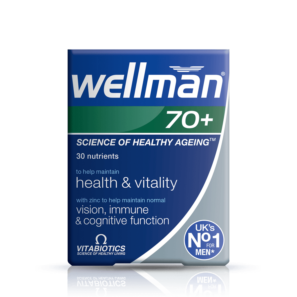 Vitabiotics Wellman 70 Plus Multivitamin