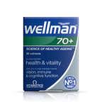Vitabiotics Wellman 70 Plus Multivitamin
