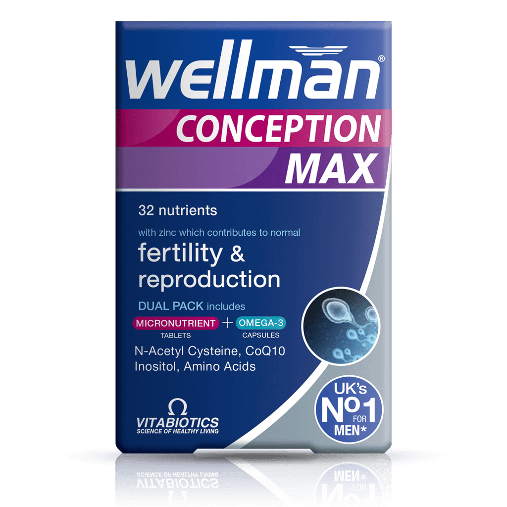 Vitabiotics Wellman Conception Max Fertility Support