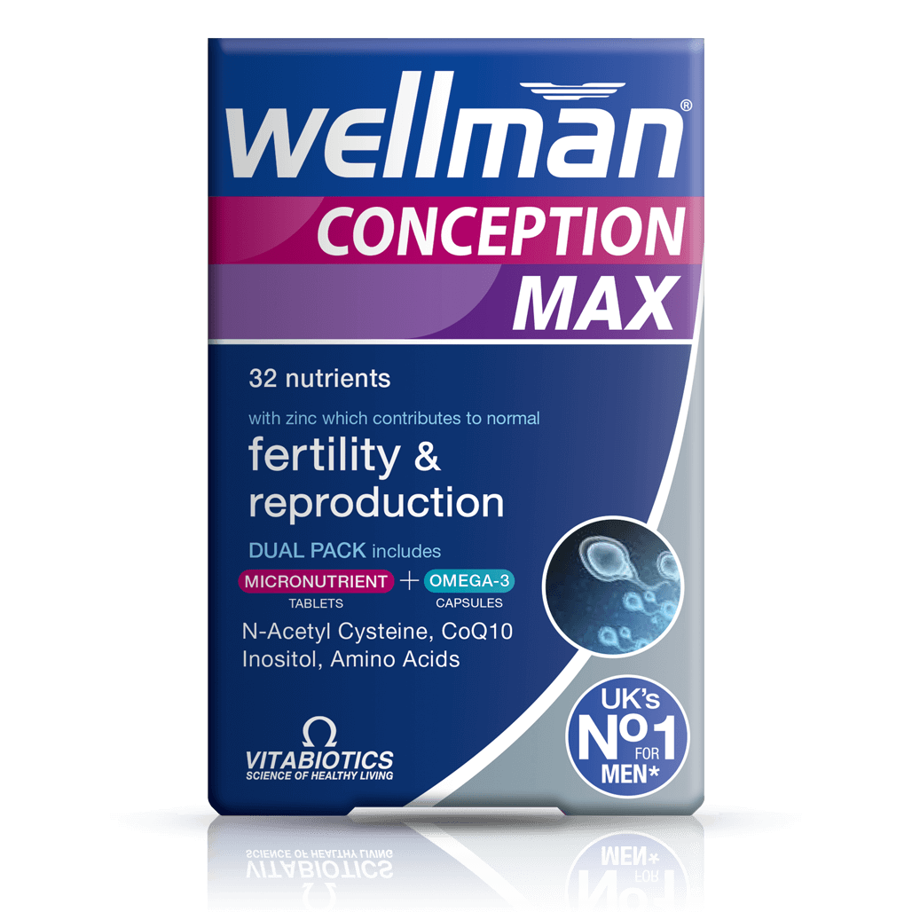 Vitabiotics Wellman Conception Max Fertility Support