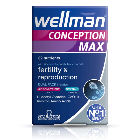 Vitabiotics Wellman Conception Max Fertility Support