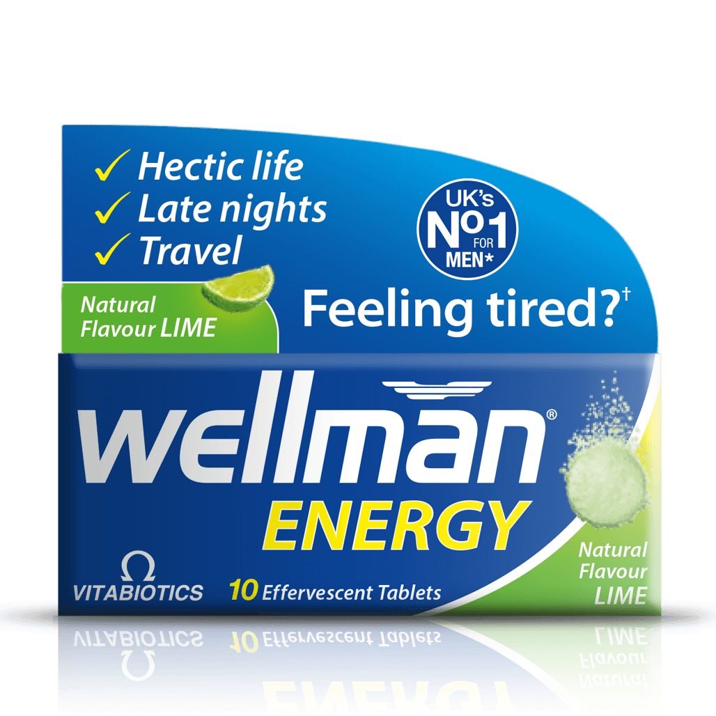 Vitabiotics Wellman Energy Support