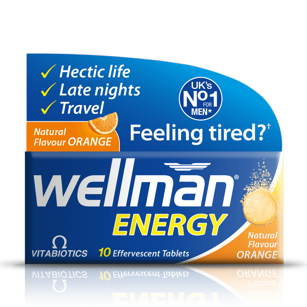 Vitabiotics Wellman Energy Support