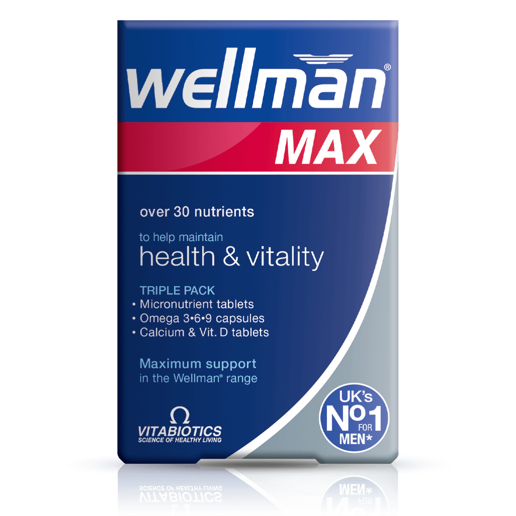 Vitabiotics Wellman Max Multivitamin