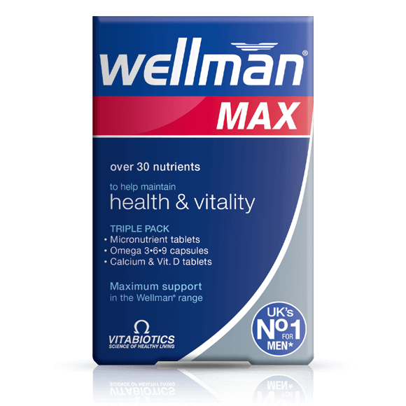 Vitabiotics Wellman Max Multivitamin