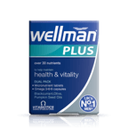 Vitabiotics Wellman Plus Omega 3 6 9