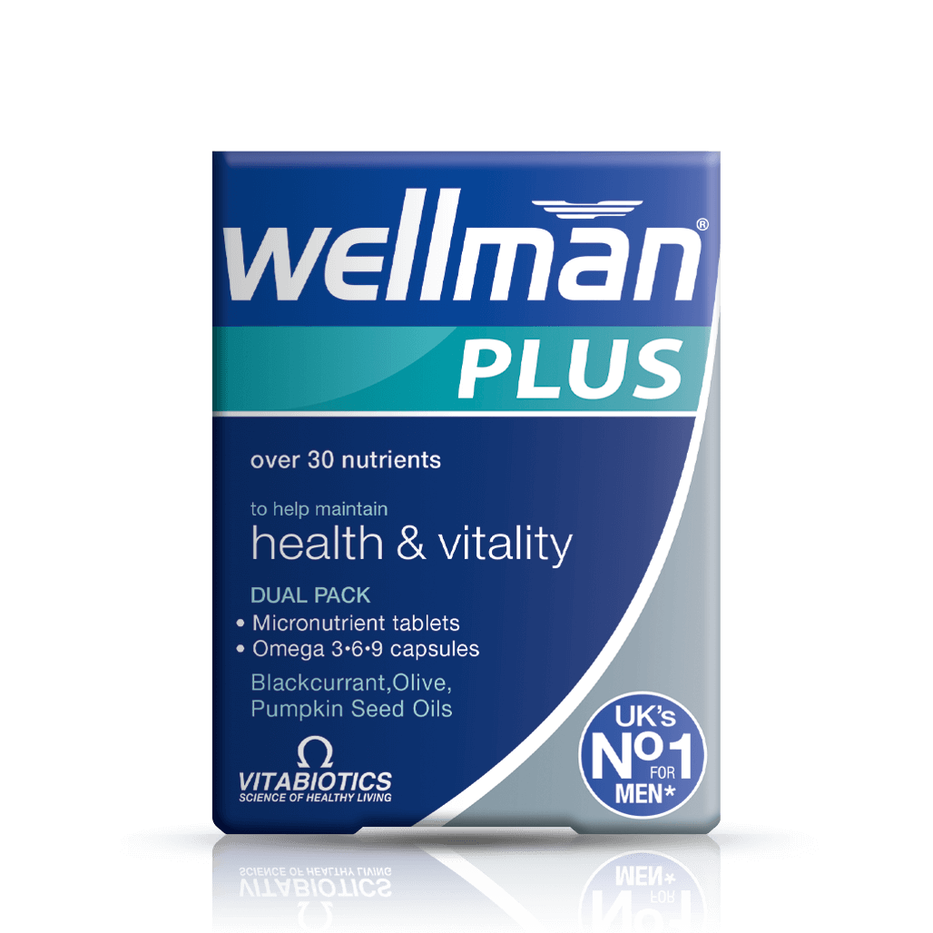 Vitabiotics Wellman Plus Omega 3 6 9