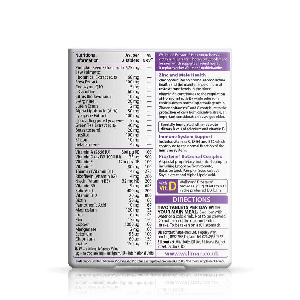 Vitabiotics Wellman Prostace Support