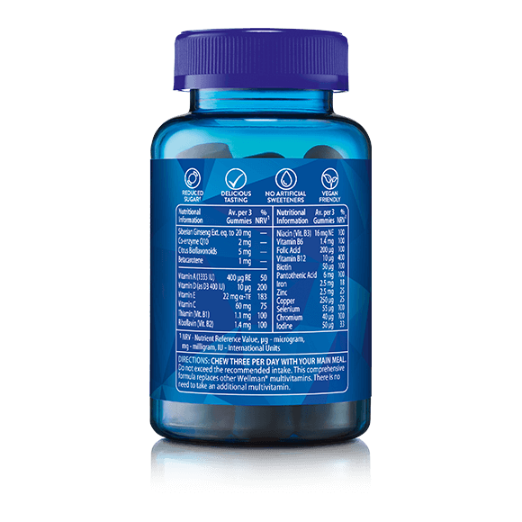 Vitabiotics Wellman Multivitamin Gummies