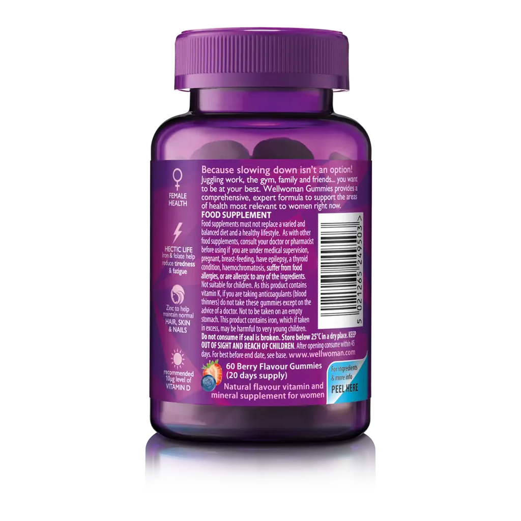 Vitabiotics Wellwoman Multivitamin Gummies
