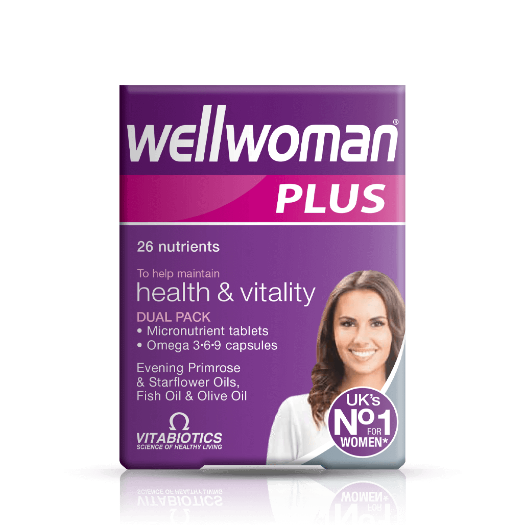 Vitabiotics Wellwoman Plus Omega 3 6 9