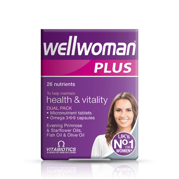 Vitabiotics Wellwoman Plus Omega 3 6 9