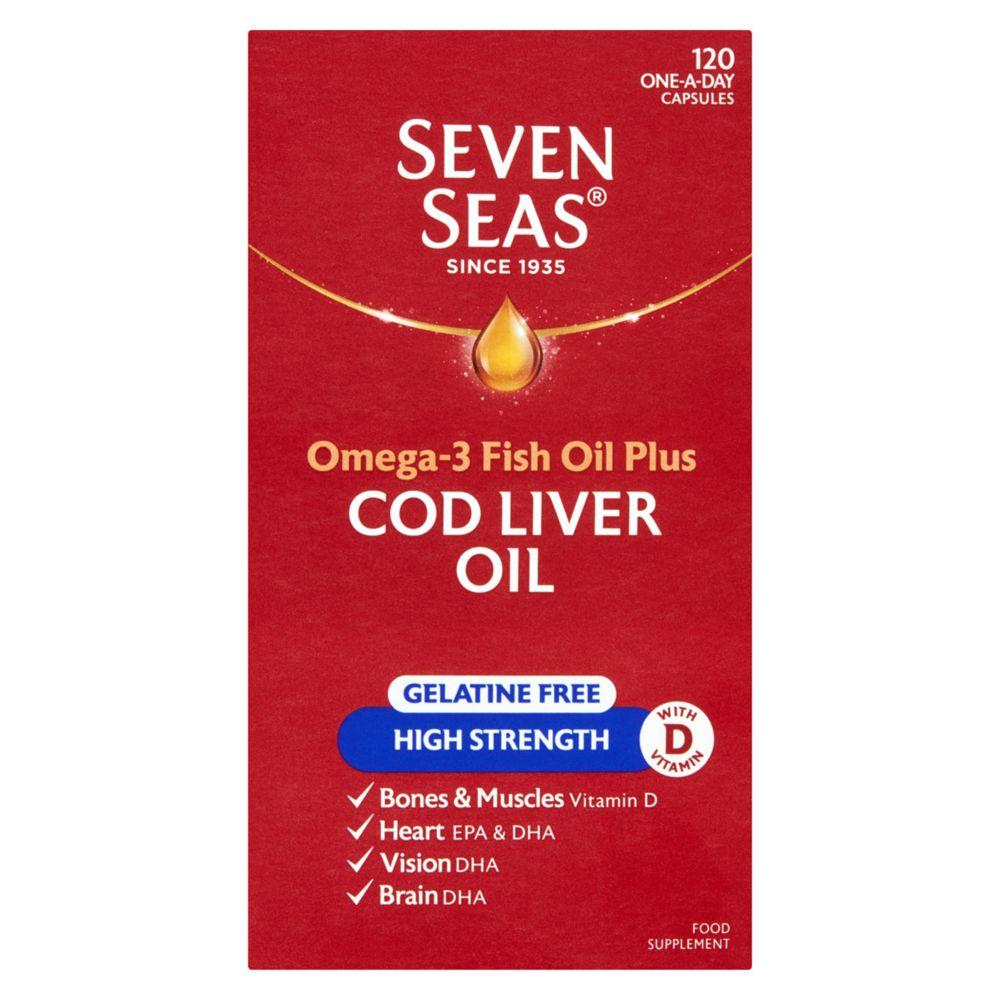 Simply Timeless Gelatine Free High Strength Cod Liver Oil - 120 Capsules