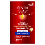 Simply Timeless Gelatine Free High Strength Cod Liver Oil - 60 Capsules