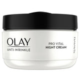 Anti-Wrinkle Pro Vital Anti-Ageing Moisturiser Night Cream 50Ml