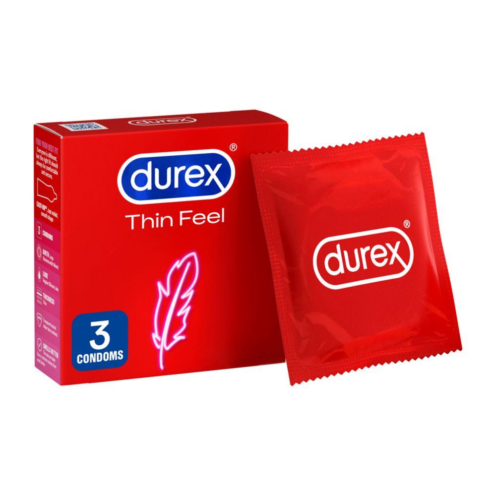 Thin Feel Condoms - 3 Pack