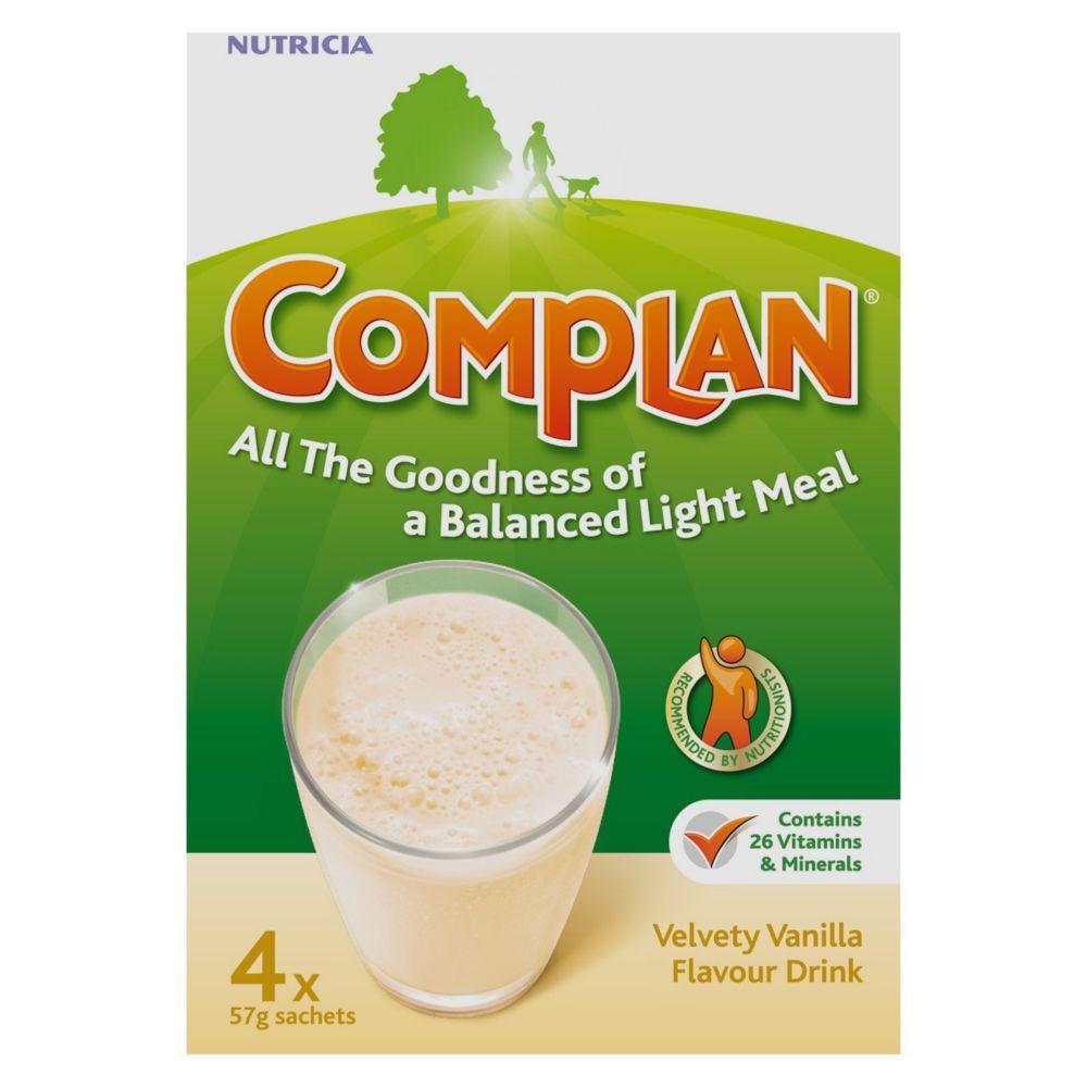 Vanilla Flavour Nutritional Drink - 4 X 55G