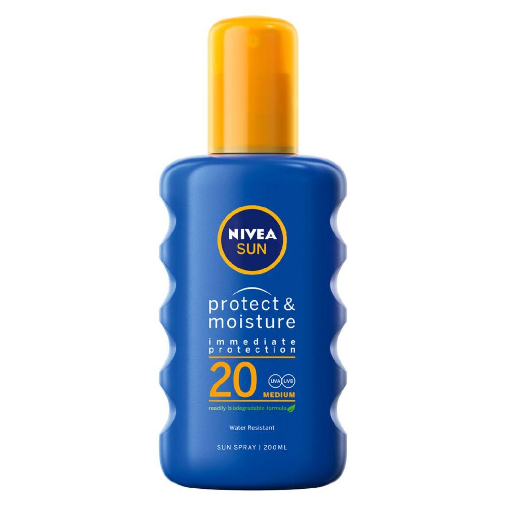 Sun Protect & Moisture Suncream Spray Spf 20 200Ml