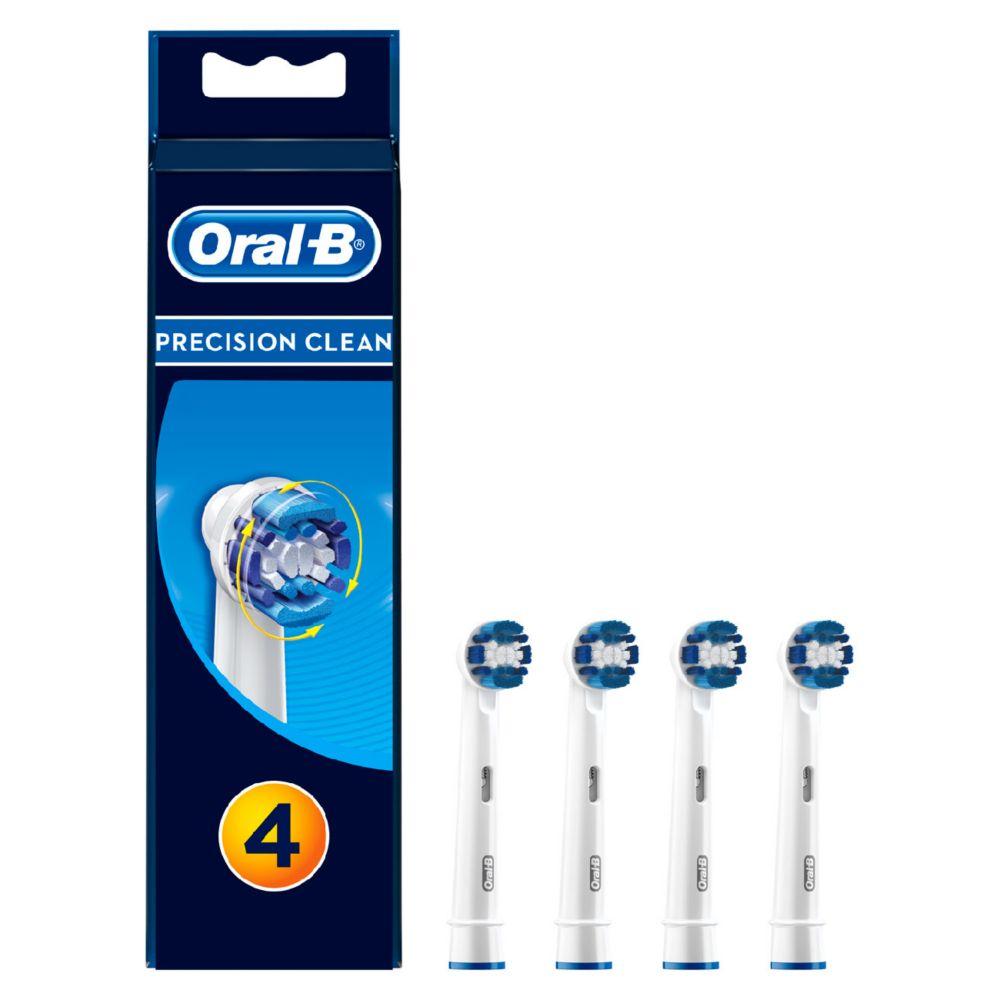 Precision Clean Electric Toothbrush Heads 4 Pack