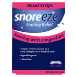 Snoring Relief Nasal Strips Small/Medium - 20 Applications