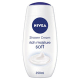 Shower Cream Gel, Rich Moisture Soft 250Ml