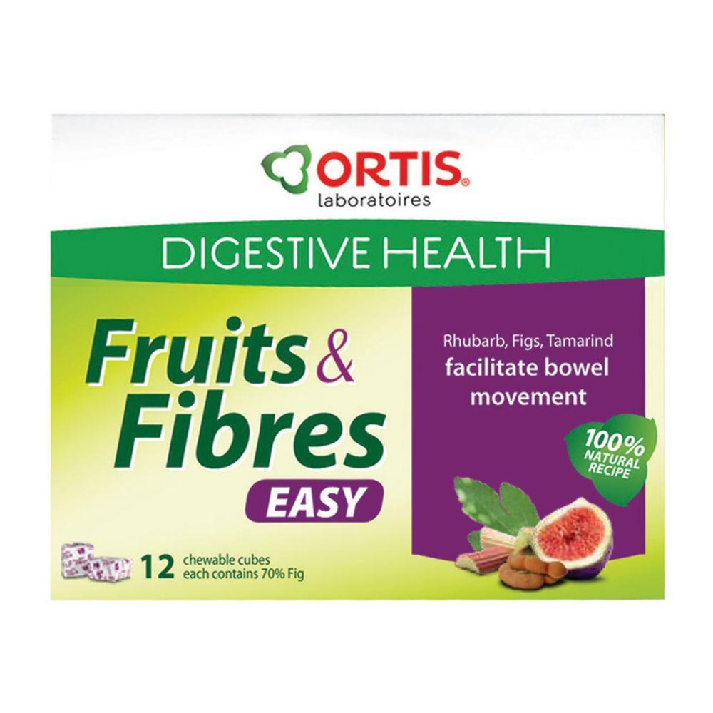 Fruits And Fibres - 12 Chewable Fruit Cubes