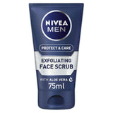 Men Exfoliating Face Scrub Protect & Care, 75Ml