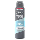 Men+Care Clean Comfort Anti-Perspirant Deodorant Aerosol 150Ml