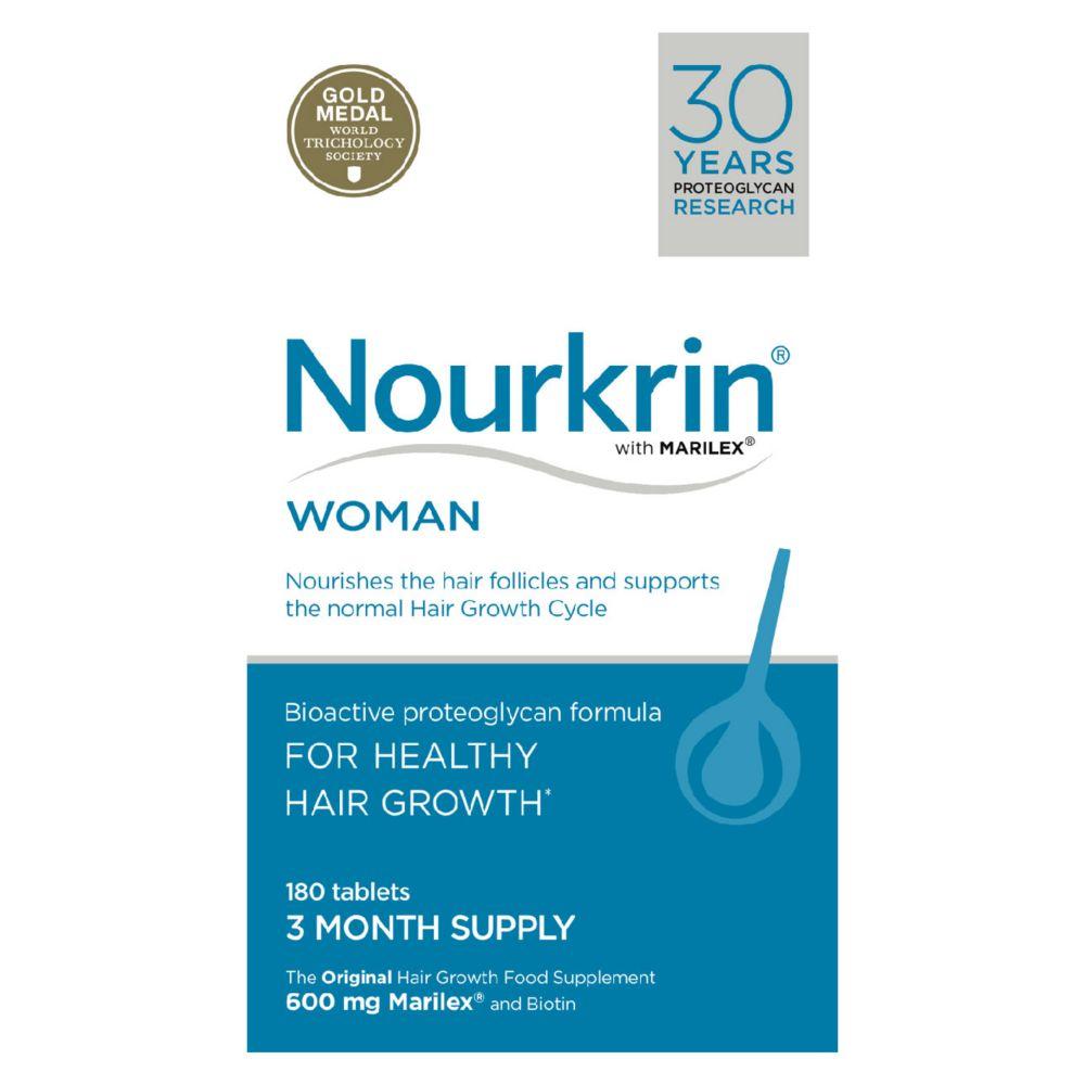 Woman For Hair Growth- 3 Month Supply (180 Tablets)