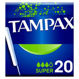 Super Tampons Applicator Cardboard 20X
