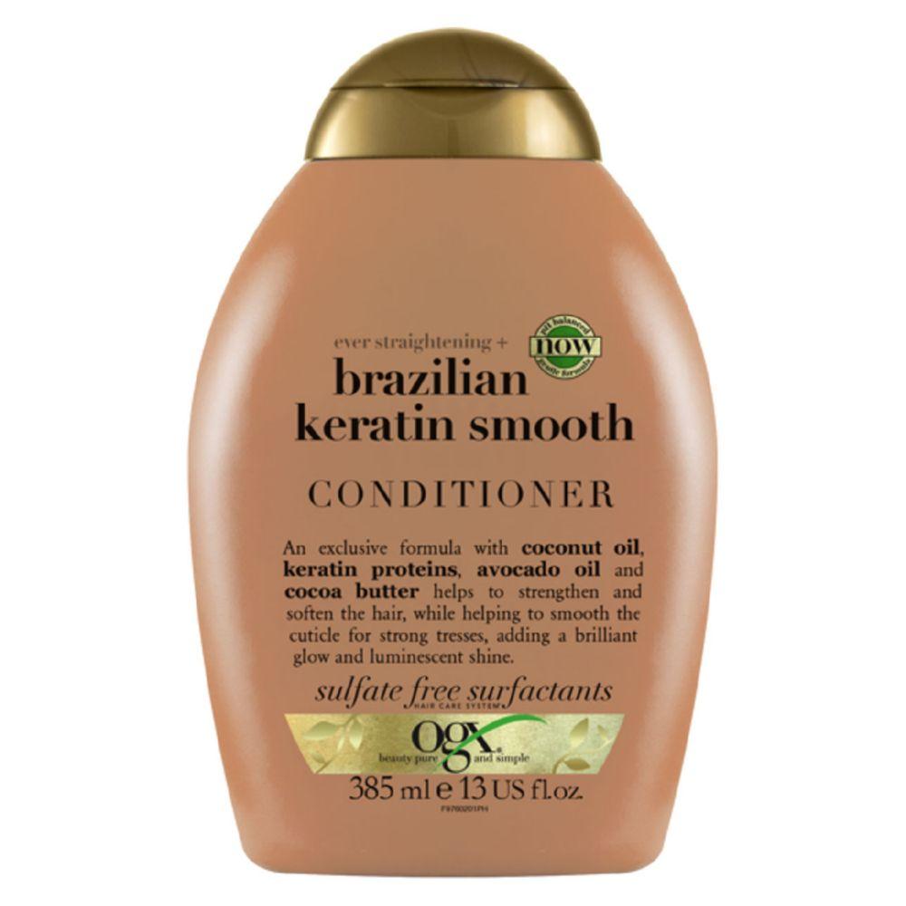Ever Straightening+ Brazilian Keratin Smooth Ph Balanced Conditioner 385Ml