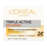 Paris Triple Active Day Moisturiser Very Dry Skin 50Ml