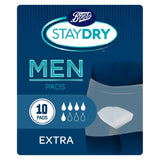 Staydry Men Extra Pads - 10 Pads