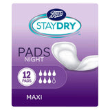 Maxi Night Pads For Moderate To Heavy Incontinence - 12 Pack