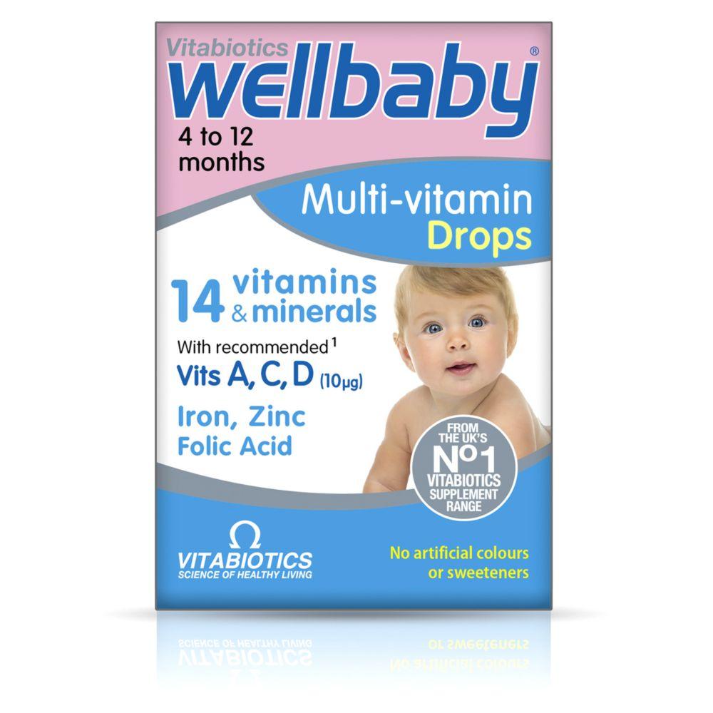 Wellbaby Multi-Vitamin Drops 30Ml