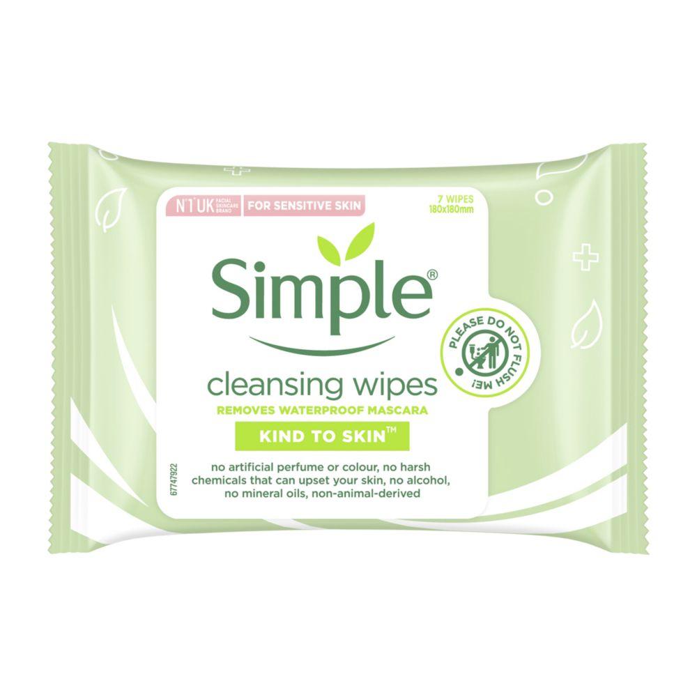 Kind To Skin Cleansing Facial Wipes 7 Wipes