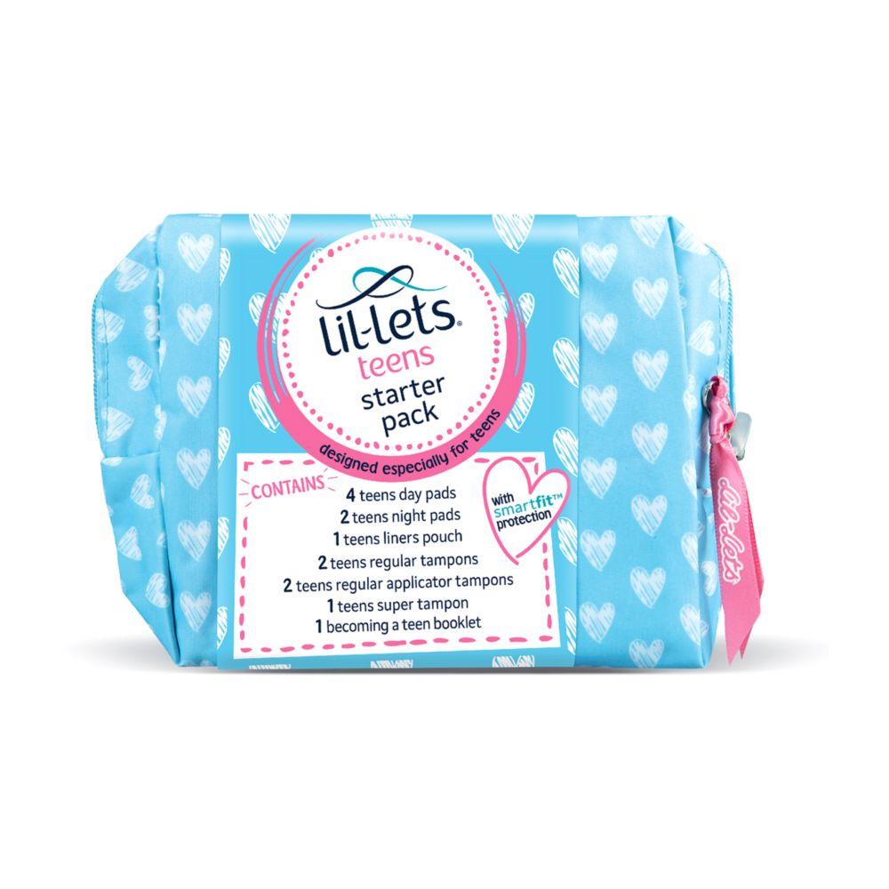 Lil-lets Teens Night Pads, 1 Pack of 10 Petite Pads with Wings : :  Health & Personal Care