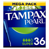 Pearl Super Tampons Applicator 36X
