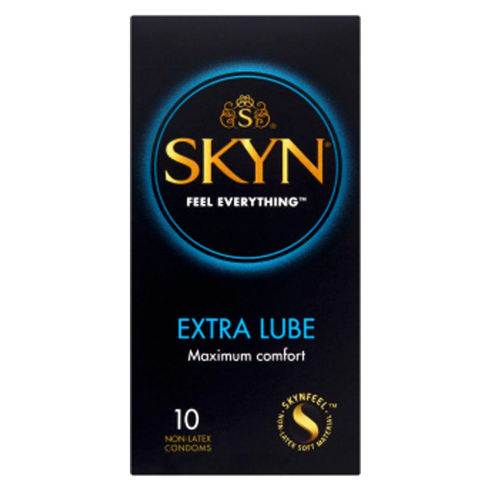Skyn Extra Lubricated Condoms (Non-Latex) - 10 Pack