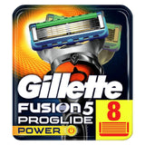 Fusion 5 Proglide Power Razors For Men 8 Razor Blades Refills