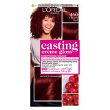 Paris Casting Creme Gloss Semi-Permanent Hair Dye, Red Hair Dye 460 Cherry Red