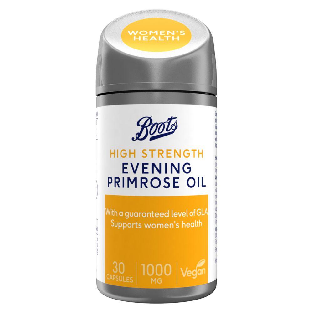 Evening Primrose Oil 1000 Mg 30 Capsules (1 Month Supply)