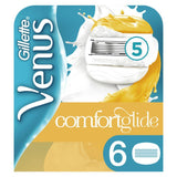 Venus Comfortglide With Olay Women'S Razor Blades, 6 Pack