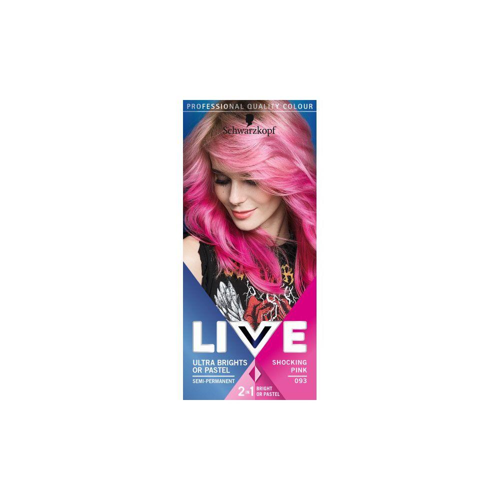093 SHOCKING PINK Hair Dye by LIVE