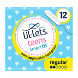 Teens Smartfit Non-Applicator Tampons â€œ Regular â€œ 12 Pack