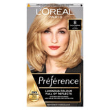 Preference Infinia 8 California Natural Mid Blonde Hair Dye