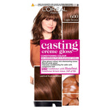 Paris Casting Creme Gloss Semi-Permanent Hair Dye, Brown Hair Dye 600 Light Brown