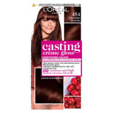 Paris Casting Creme Gloss Semi-Permanent Hair Dye, Brown Hair Dye 454 Choc Brownie