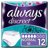 Discreet Underwear Incontinence Pants Normal Medium 12
