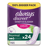 Discreet Incontinence Pads Normal For Sensitive Bladder X 24